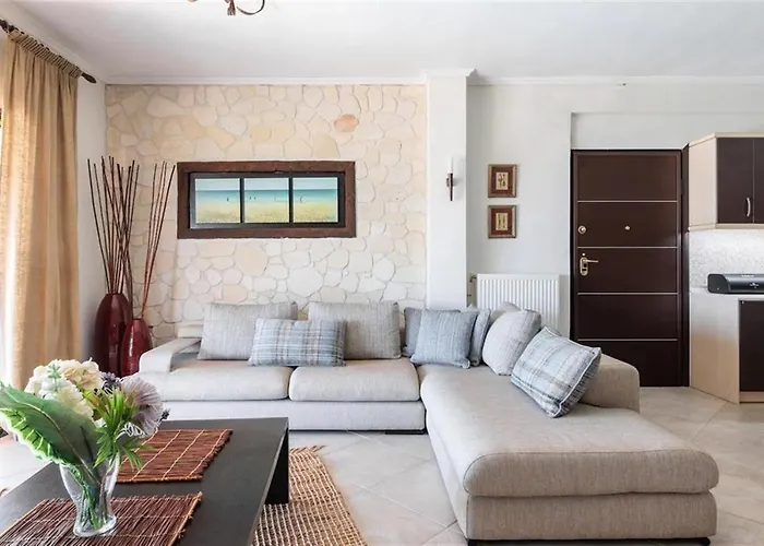 The Stone Of Zeus 4 Bedrooms 14 Guests ヴィラ *